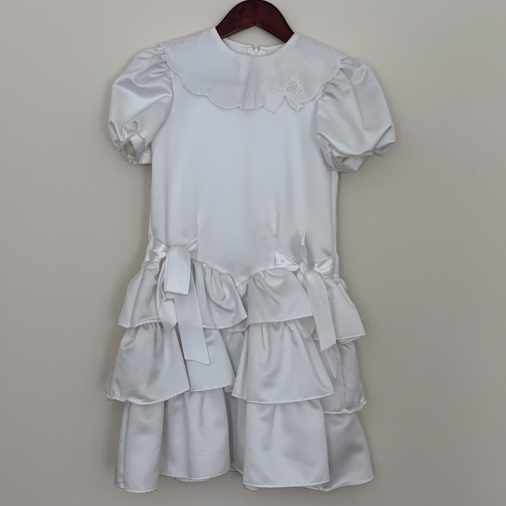 Children's - Girls First Communion Dress White Size 8 Girls
